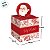 Caixa Pop Up para Panetone 250g - Nostalgia Vermelho / Verde - M 12x12x14,5cm - 10 unidades - Cromus - Rizzo - Imagem 4