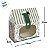 Caixa Maleta de Natal com Visor - Nostalgia - Verde - M 15x8x21cm - 1 unidade - Cromus - Rizzo - Imagem 4