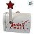 Enfeite para Pendurar de Natal - Caixa de Correio Santa's Mail - Branco - 1 unidade - Cromus - Rizzo - Imagem 3