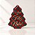 Lata de Natal de Metal - Te Desejo Um Feliz Natal - Vermelho e Verde - 18,4x15,2x6,5 cm - 1 unidade - Rizzo - Imagem 1