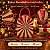Bolsa de Natal com Fecho - Espiral Vermelho e Ouro - 24x33x11cm - 1 unidade - Cromus - Rizzo - Imagem 2