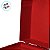 Bolsa de Natal com Fecho - Espiral Vermelho e Ouro - 24x33x11cm - 1 unidade - Cromus - Rizzo - Imagem 3