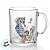 Caneca de Vidro - Cavalo Marinho - 500ml - 1 unidade - Cromus - Rizzo - Imagem 3