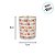 Porta Velas de Vidro de Natal - HoHoHo Colorido - 170ml - 1 unidade - Cromus - Rizzo - Imagem 4