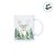 Caneca de Vidro de Natal - Rena e Pinheiros - 500ml - 1 unidade - Cromus - Rizzo - Imagem 3