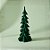 Árvore de Natal Decorativa em Resina - Flocado Verde - 20cm - 1 unidade - Cromus - Rizzo - Imagem 1