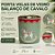 Porta Velas de Vidro - Balanço de Cavalo - 12x11x11cm - 1 unidade - Cromus - Rizzo - Imagem 2
