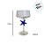 Taça de Vidro Coupe - Estrela do Mar - Azul - 330ml  - 1 unidade - Cromus - Rizzo - Imagem 4