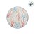 Sousplat Corais - Azul e Laranja - 32,5cm - 1 unidade - Cromus - Rizzo - Imagem 3