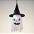 Enfeite Decorativo de Halloween com Led - Fantasma com Chapéu - 38x62x38cm - 1 unidade - Rizzo - Imagem 1