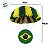 Enfeite Decorativo de Papel Seda - Paraquedas Brasil - 48cm - 1 unidade - Rizzo - Imagem 3