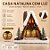 Casinha Decorativa de Natal com LED - Marrom e Branco - 27cm - 1 unidade - Cromus - Rizzo - Imagem 2