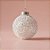 Bola de Natal - Prata com Glitter - 15cm - 1 unidade - Cromus - Rizzo - Imagem 1