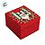 Caixa Quadrada com Tampa - Natal Afetivo - Vermelho - G 32x32x13cm - 1 unidade - Cromus - Rizzo - Imagem 3