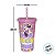 Copo de Plástico com Tampa e Canudo - Minnie Mouse - Rosa - 500ml - 1 unidade - Disney Original - Rizzo - Imagem 6