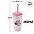 Copo de Plástico com Tampa, Canudo e LED - Minnie Mouse - Rosa - 490ml - 1 unidade - Disney Original - Rizzo - Imagem 6