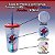 Copo de Plástico com Tampa, Canudo e LED - Homem Aranha - Vermelho - 490ml - 1 unidade - Disney Original - Rizzo - Imagem 2