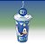 Copo de Plástico com Tampa e Canudo Pin - Sonic 35 Anos - 500ml - 1 unidade - Plasútil - Rizzo - Imagem 1