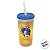 Copo de Plástico com Tampa, Canudo e LED - Sonic - Azul - 490ml - 1 unidade - Plasútil - Rizzo - Imagem 8
