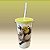 Copo de Plástico com Tampa e Canudo - Shrek - 500ml - 1 unidade - Plasútil - Rizzo - Imagem 1