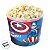 Balde de Pipoca - Capitão América - 2,1L - 1 unidade - Disney Original - Rizzo - Imagem 6