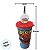 Copo de Plástico com Tampa e Canudo Pin - Homem Aranha - 500ml - 1 unidade - Disney Original - Rizzo - Imagem 5