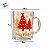 Caneca de Vidro de Natal - Árvores - 335ml  - 1 unidade - Rizzo - Imagem 4