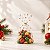 Saco Transparente Decorado de Natal - Natal Afetivo Verde - 11x19,5cm - 50 unidades - Cromus - Rizzo - Imagem 1