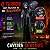 Enfeite Decorativo De Halloween Com Som, Luz e Movimento - Caveira Severus - 1,70m - 1 unidade - Cromus - Rizzo - Imagem 2