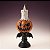 Vela Decorativa Com Led Halloween - Abóbora Malvada - 30x11x11cm - 1 unidade - Cromus - Rizzo - Imagem 1