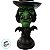 Vela Decorativa Com Led Halloween - Bruxa - 32x13x10cm - 1 unidade - Cromus - Rizzo - Imagem 4