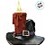 Vela Decorativa Com Led Halloween - Bruxa - 32x13x10cm - 1 unidade - Cromus - Rizzo - Imagem 6