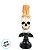 Vela Decorativa Com Led Halloween - Caveira - 32x11x11cm - 1 unidade - Cromus - Rizzo - Imagem 3