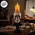 Vela Decorativa Com Led Halloween - Caveira - 32x11x11cm - 1 unidade - Cromus - Rizzo - Imagem 9