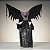 Enfeite Decorativo De Halloween Com Som, Luz e Movimento - Morcego Gigante - 1,50m - 1 unidade - Cromus - Rizzo - Imagem 1