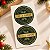 Adesivo Decorativo de Natal - Feliz Natal Ramos - Ref.2562 - 4x4cm - 30 unidades - Stickr - Rizzo - Imagem 1