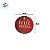 Tag Redonda Decorativa de Natal com Sisal - Feliz Natal - Vermelho - 5x5cm - 10 unidades - Rizzo - Imagem 3