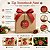 Tag Redonda Decorativa de Natal com Sisal - Feliz Natal - Vermelho - 5x5cm - 10 unidades - Rizzo - Imagem 4