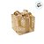 Caixa de Presente Decorativa com Laço com Led - Ouro - 3 unidades - Cromus - Rizzo - Imagem 3
