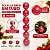 Bolas de Natal em Tubo - Vermelho - Perolado - 6cm - 6 unidades - Cromus - Rizzo - Imagem 4