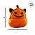 Pelúcia Gato com Roupa e Abóbora com Ziper Personalizado com Nome - Halloween - 20cm - 1 unidade - Rizzo - Imagem 5