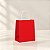 Sacola de Papel Mini - Vermelho - PP 16x12x7cm - 10 unidades - Cromus - Rizzo - Imagem 1
