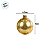 Bolas de Natal em Tubo - Ouro - Perolado - 4cm - 6 unidades - Cromus - Rizzo - Imagem 3