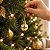 Bolas de Natal em Tubo - Ouro - Perolado - 4cm - 6 unidades - Cromus - Rizzo - Imagem 4