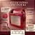 Caixa Sacolinha com Visor K4 (12x15x6cm) - Vermelho Texturizado - 10 unidades - ASSK - Rizzo - Imagem 2