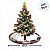 Kit Trem Natalino 36 Peças com Som, Movimento, Fumaça e LED - Merry Christmas - 90x10x5,5cm - 1 unidade - Cromus - Rizzo - Imagem 9