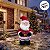 Papai Noel Inflável com LED - Bivolt - 125x70x55cm - 1 unidade - Cromus - Rizzo - Imagem 8