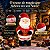 Papai Noel Inflável com LED - Bivolt - 370x195x165cm - 1 unidade - Cromus - Rizzo - Imagem 2