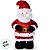 Papai Noel Inflável com LED - Bivolt - 370x195x165cm - 1 unidade - Cromus - Rizzo - Imagem 3