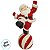 Enfeite Decorativo de Natal em Resina - Papai Noel se Equilibrando - 15x27x12cm - 1 unidade - Cromus - Rizzo - Imagem 4